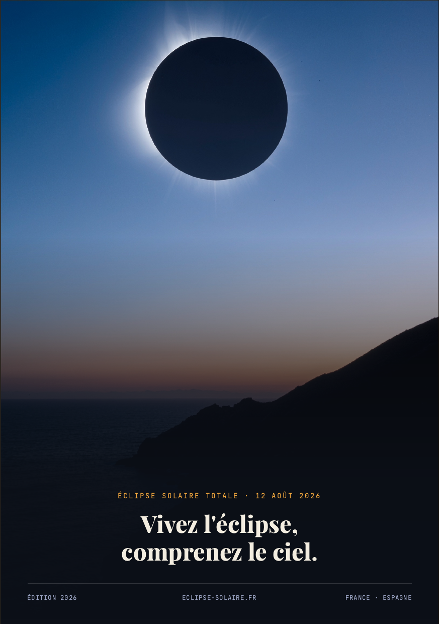Couverture du guide Vivez l'éclipse, comprenez le ciel